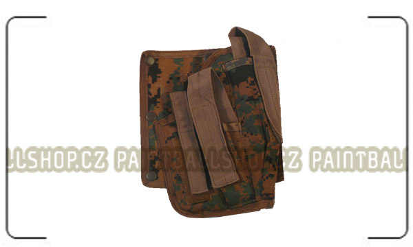 Pistol Holster for Vest digital camo